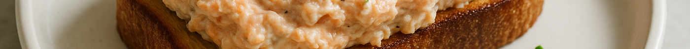 Rillettes de saumon sur toast