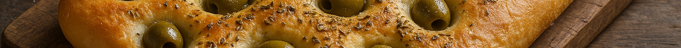 Focaccia aux Olives et aux Herbes de Provence