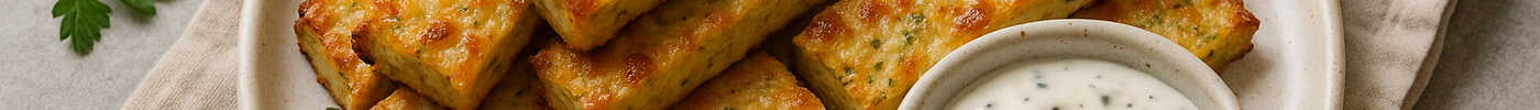 Gressins au chou-fleur et au fromage
