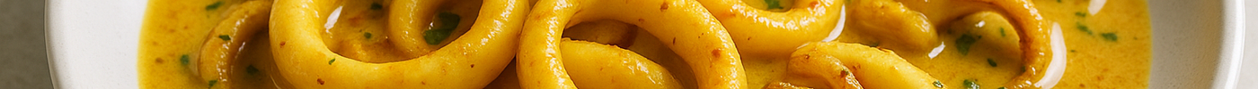 Calamars au curry et lait de coco