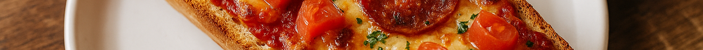 Baguette gratinée façon pizza