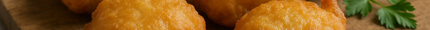 Beignets de cabillaud maison