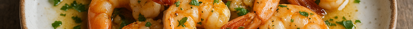 Poêlée de crevettes au beurre à l’ail et au citron