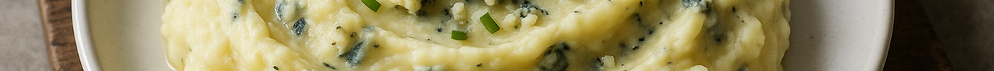 Purée de Pommes de Terre au Fromage Bleu