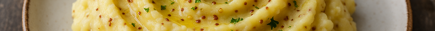 Purée de Pommes de Terre à la Moutarde