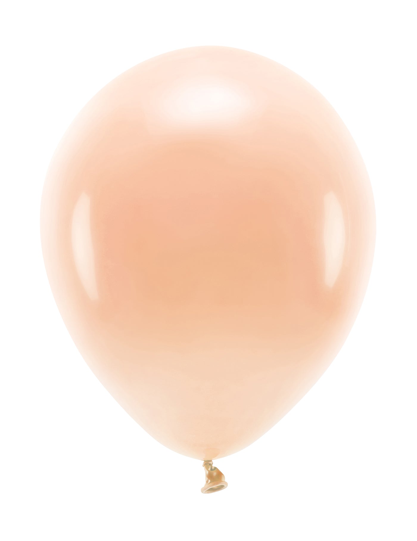 100 Ballons en latex pastel pêche 26 cm