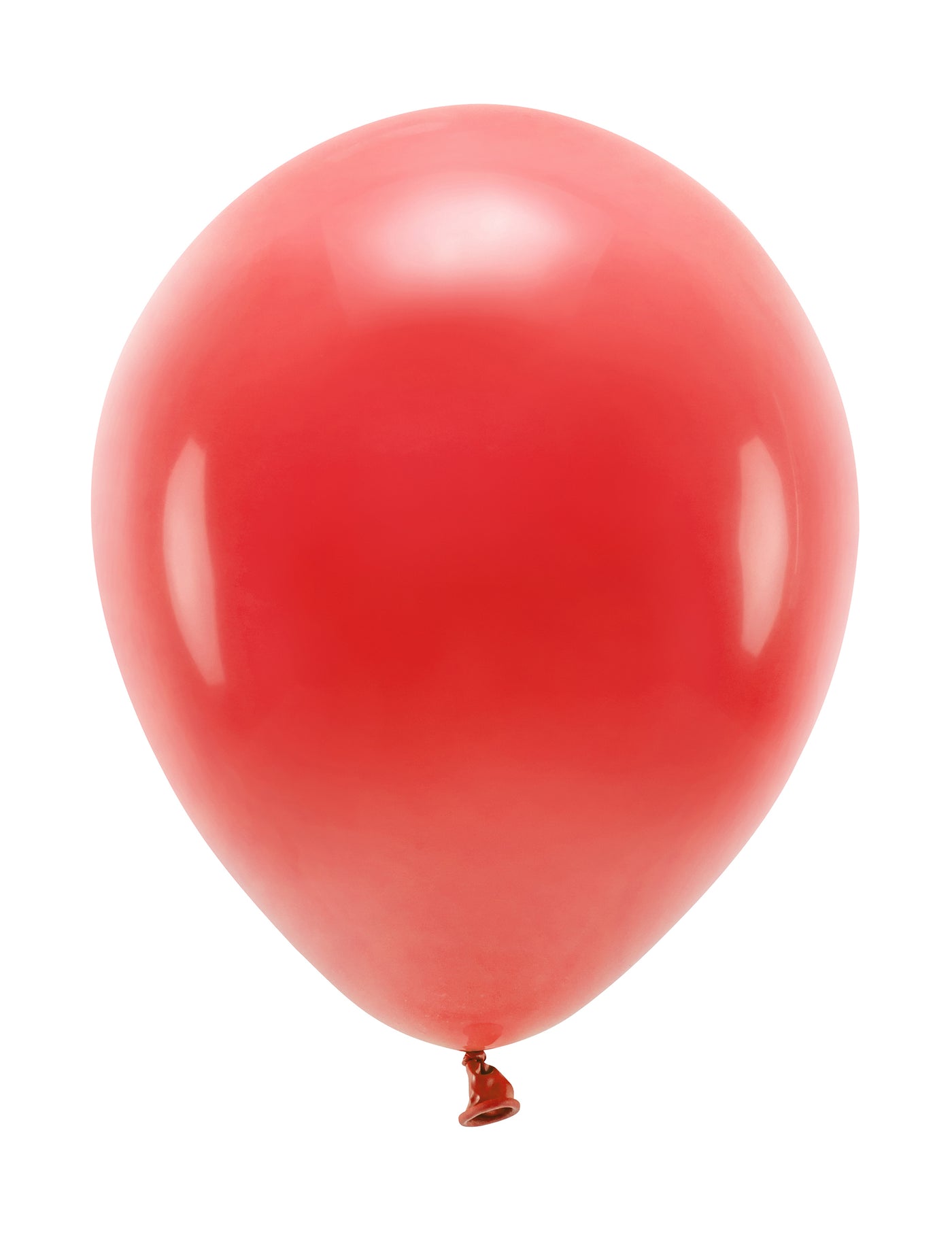 100 ballons en latex pastel rouge 26 cm en caoutchouc naturel