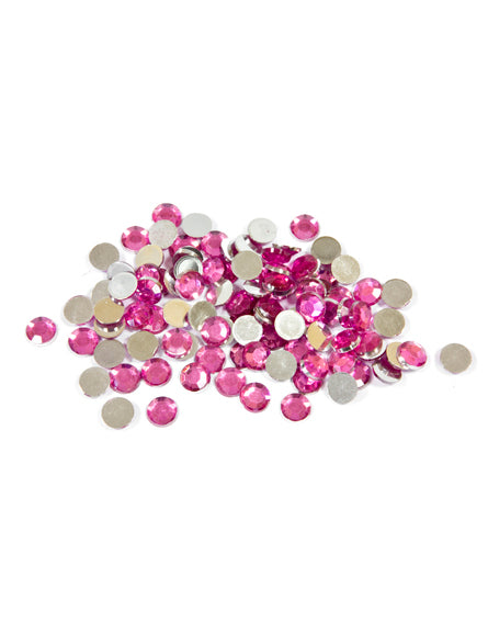 100 petits confettis de table ronds fuchsia 0,6 cm pour anniversaire