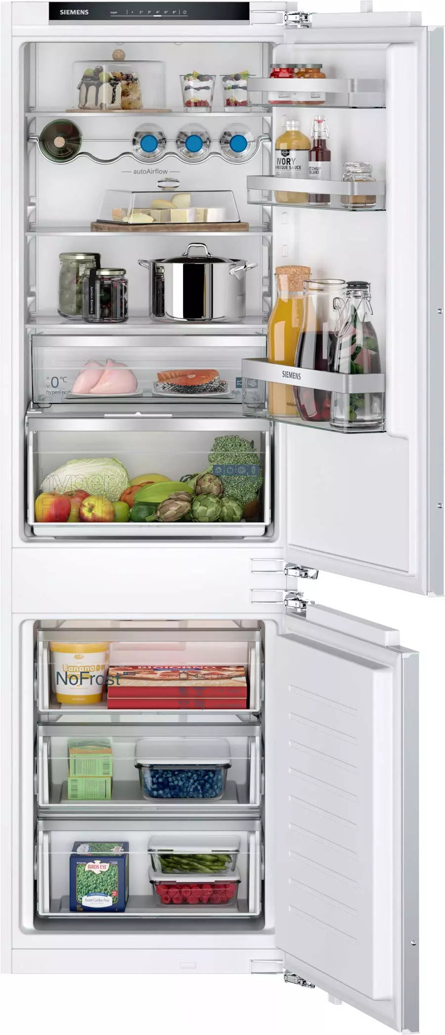 Réfrigérateur Intégrable Combiné Inversé KI86NSFE0 Siemens