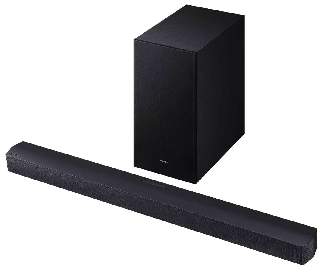 SAMSUNG Barre de son + caisson inclus HWB460F