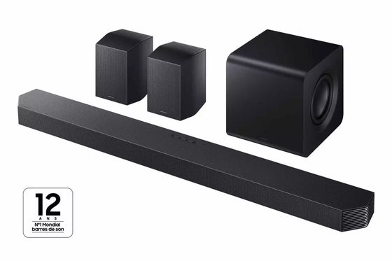 SAMSUNG Barre de son + caisson inclus HWQ930H