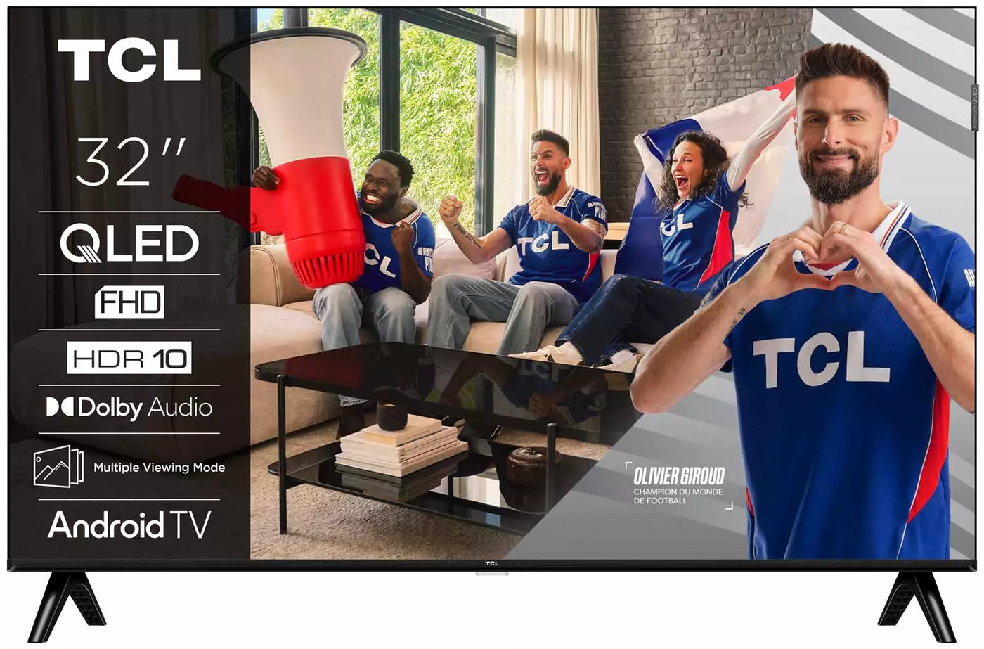 TV QLED TCL 32S5L