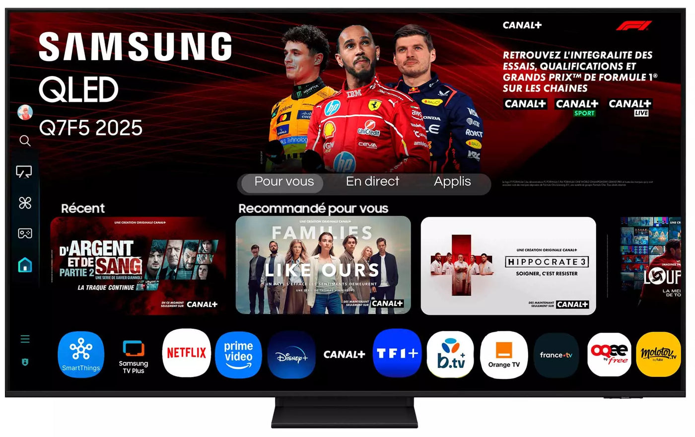 TV QLED Samsung TQ75Q7F5