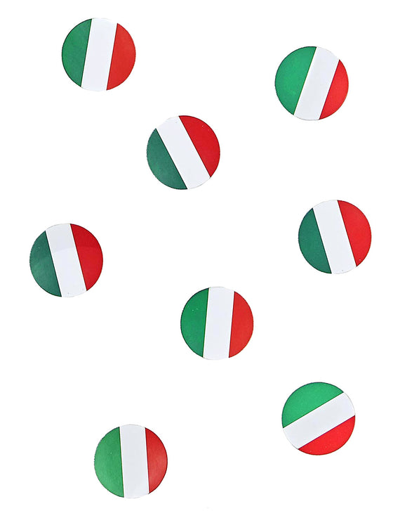 150 Confettis de table drapeau Italie