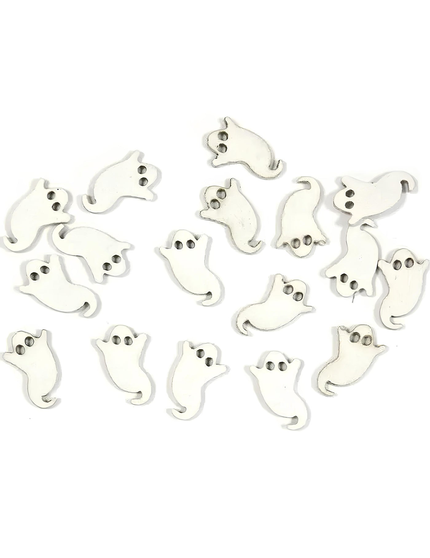 20 Confettis de table fantôme Halloween 10 g