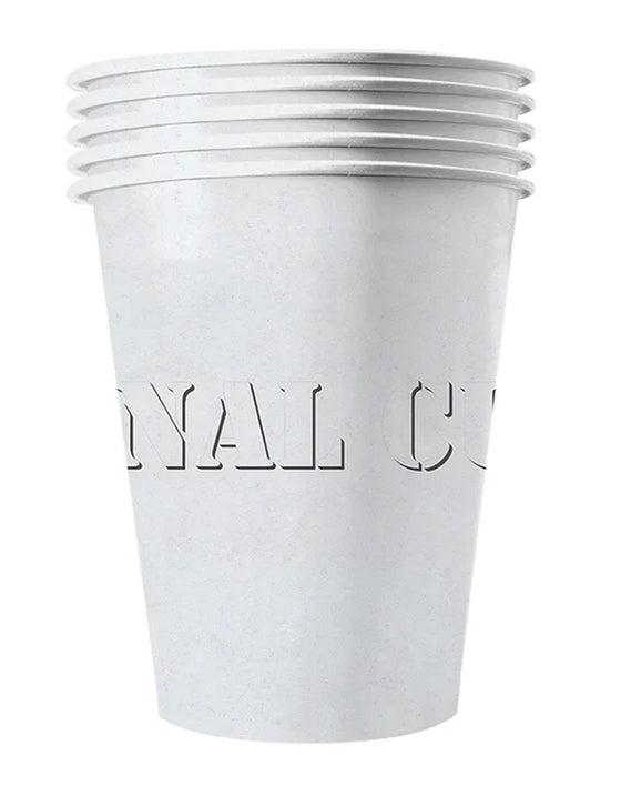 20 Gobelets américains carton recyclable blanc 53 cl