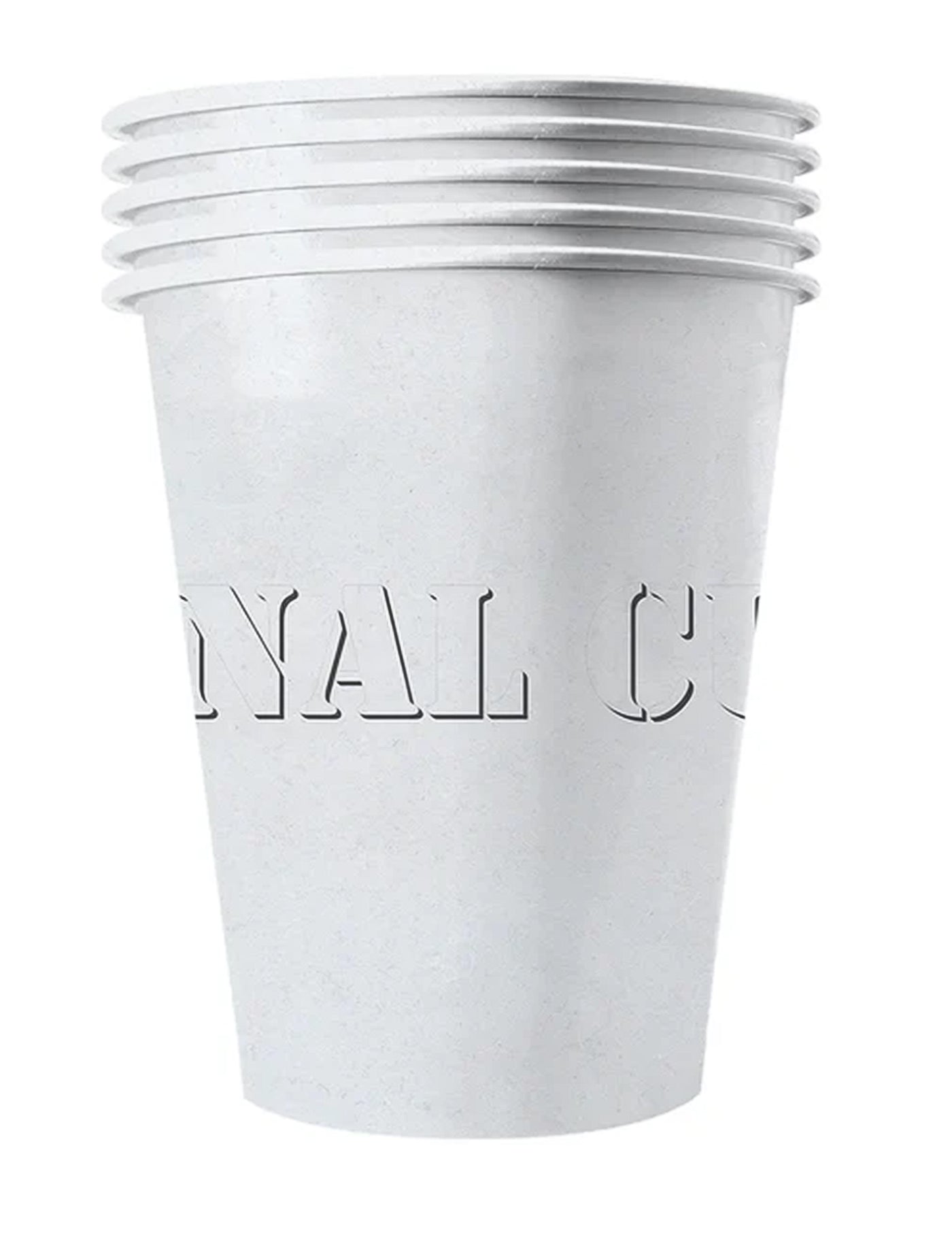 20 Gobelets américains carton recyclable blanc 53 cl