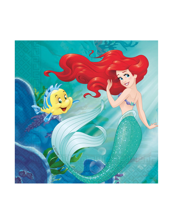 20 Serviettes en papier Ariel 33 x 33 cm