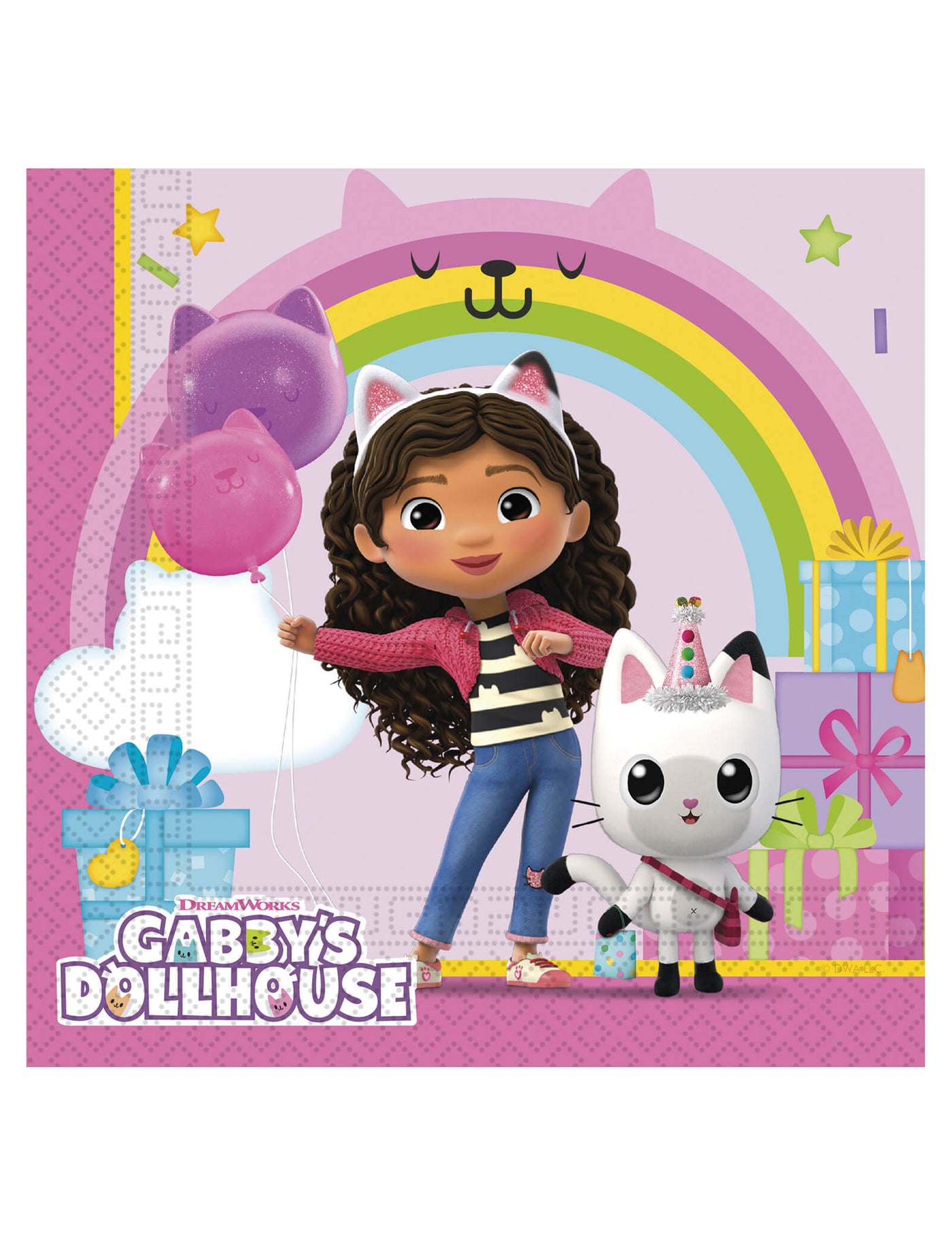 20 Serviettes en papier Gabby et la maison magique