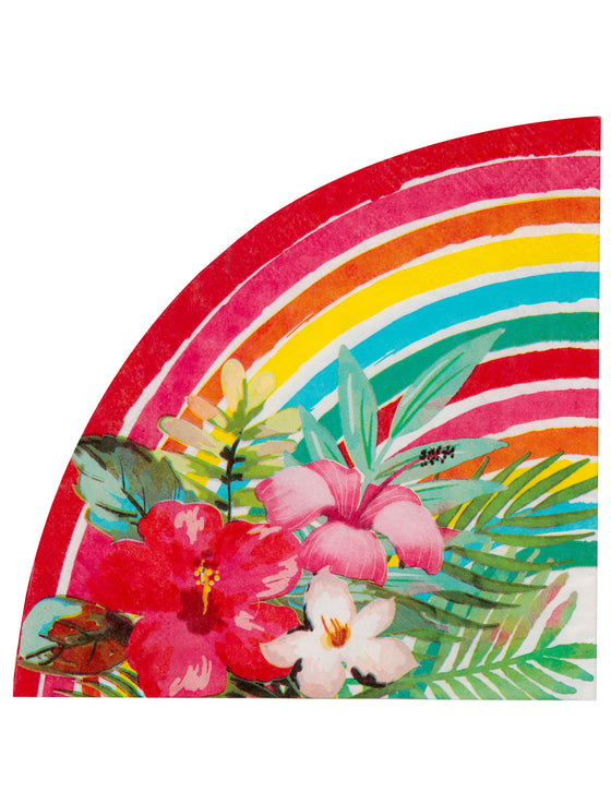 20 Serviettes papier Aloha 33 cm