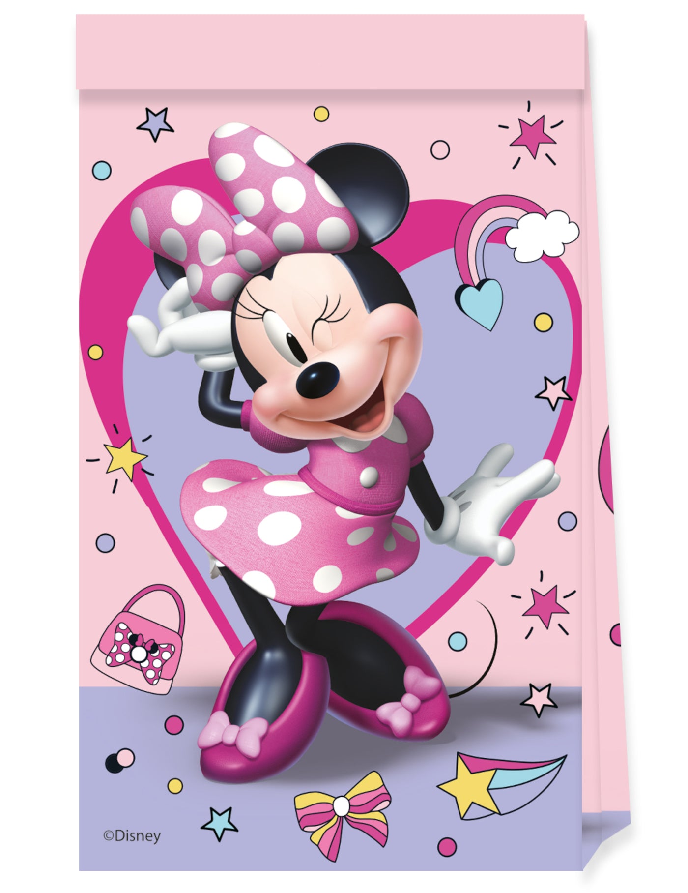 4 Sachets en papier Minnie Junior 22 x 13 cm