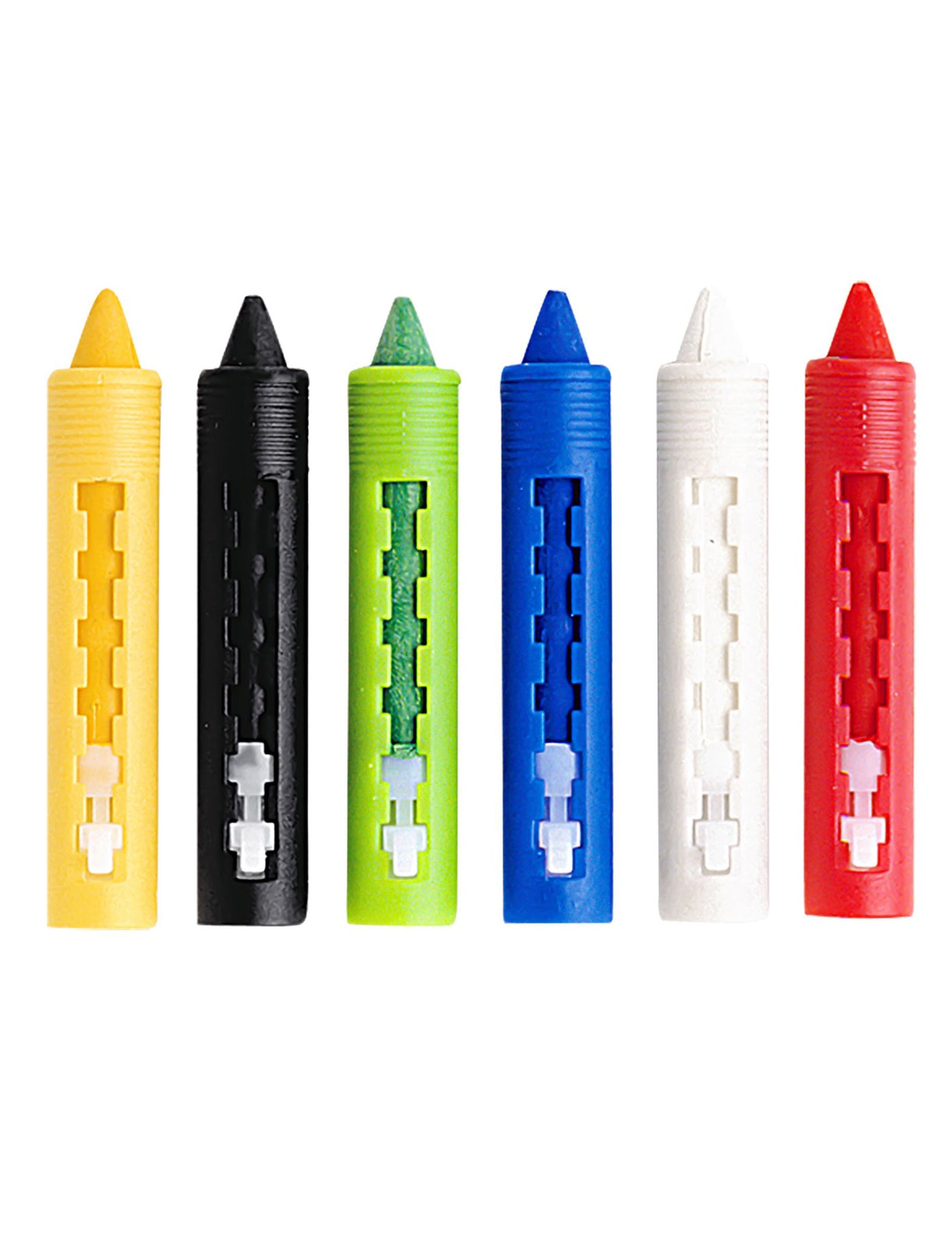 6 Crayons à maquillage rétractables