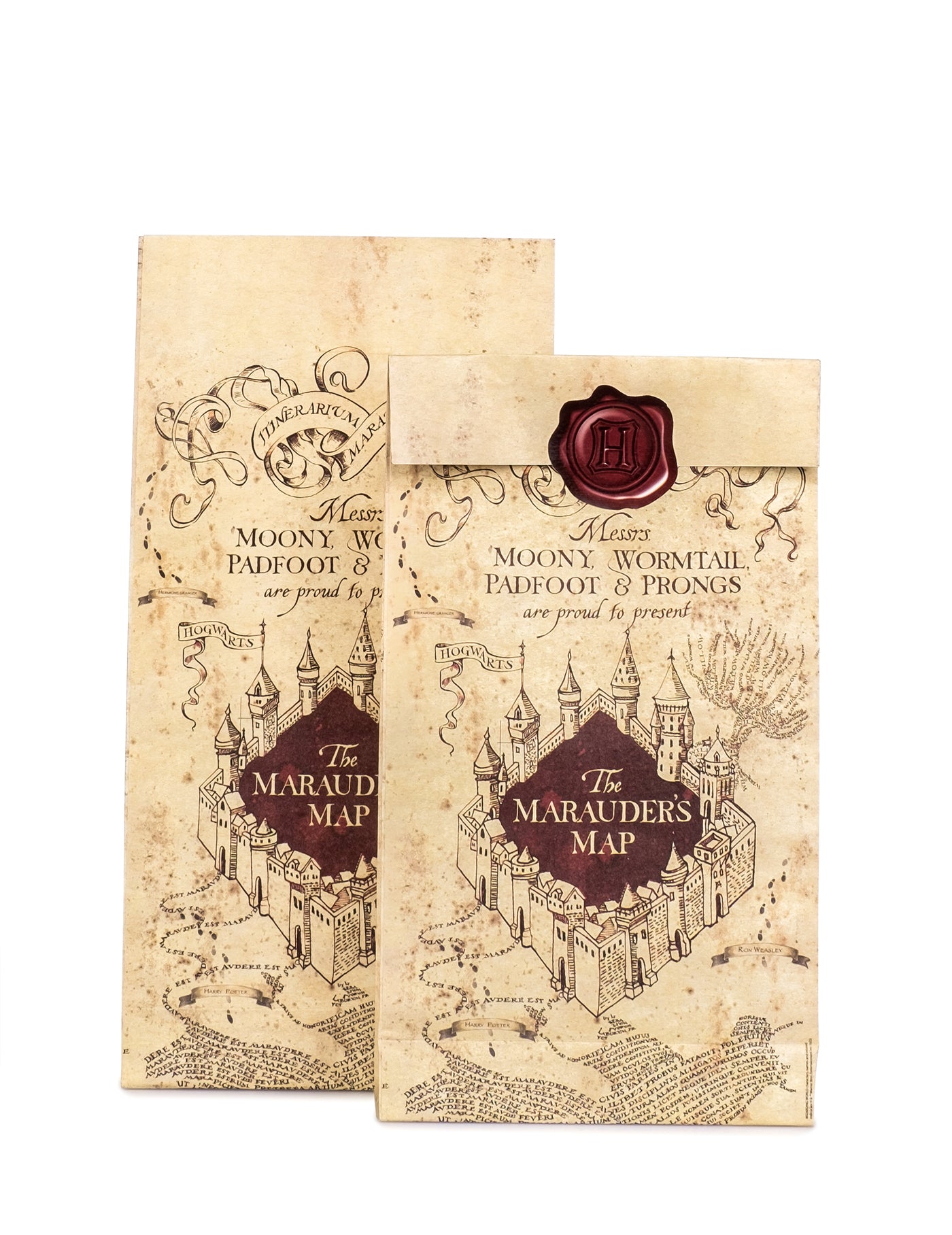 6 Sacs Cadeaux Harry Potter