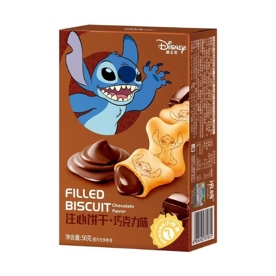 Binqi Disney Stitch Filled Biscuit Chocolat Flavor