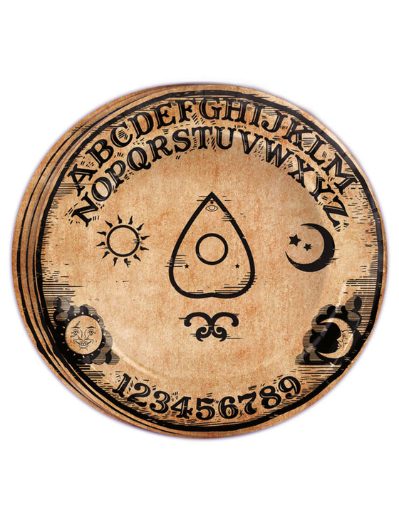 8 Assiettes en carton Ouija 23 cm