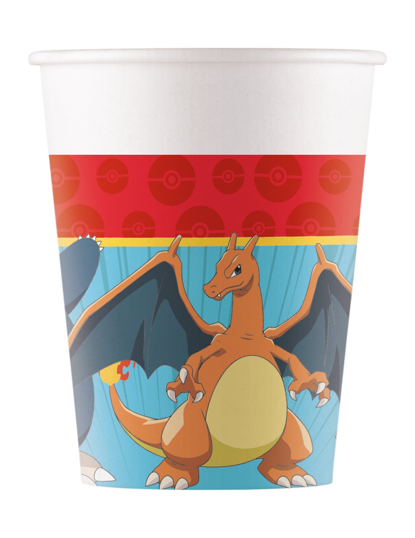 8 Gobelets en carton Pokémon Next Generation 200ml
