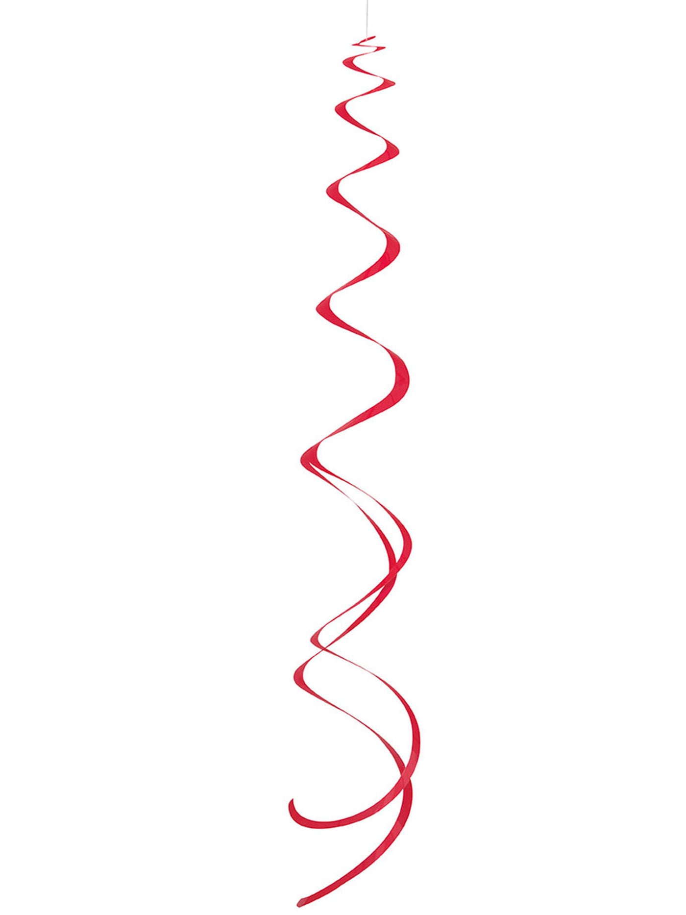 8 Suspensions spirales rouges
