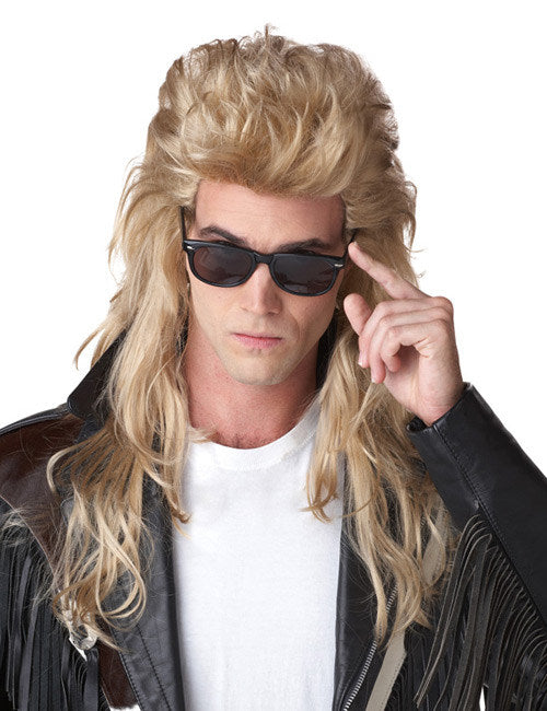 Perruque mulet 80's blond