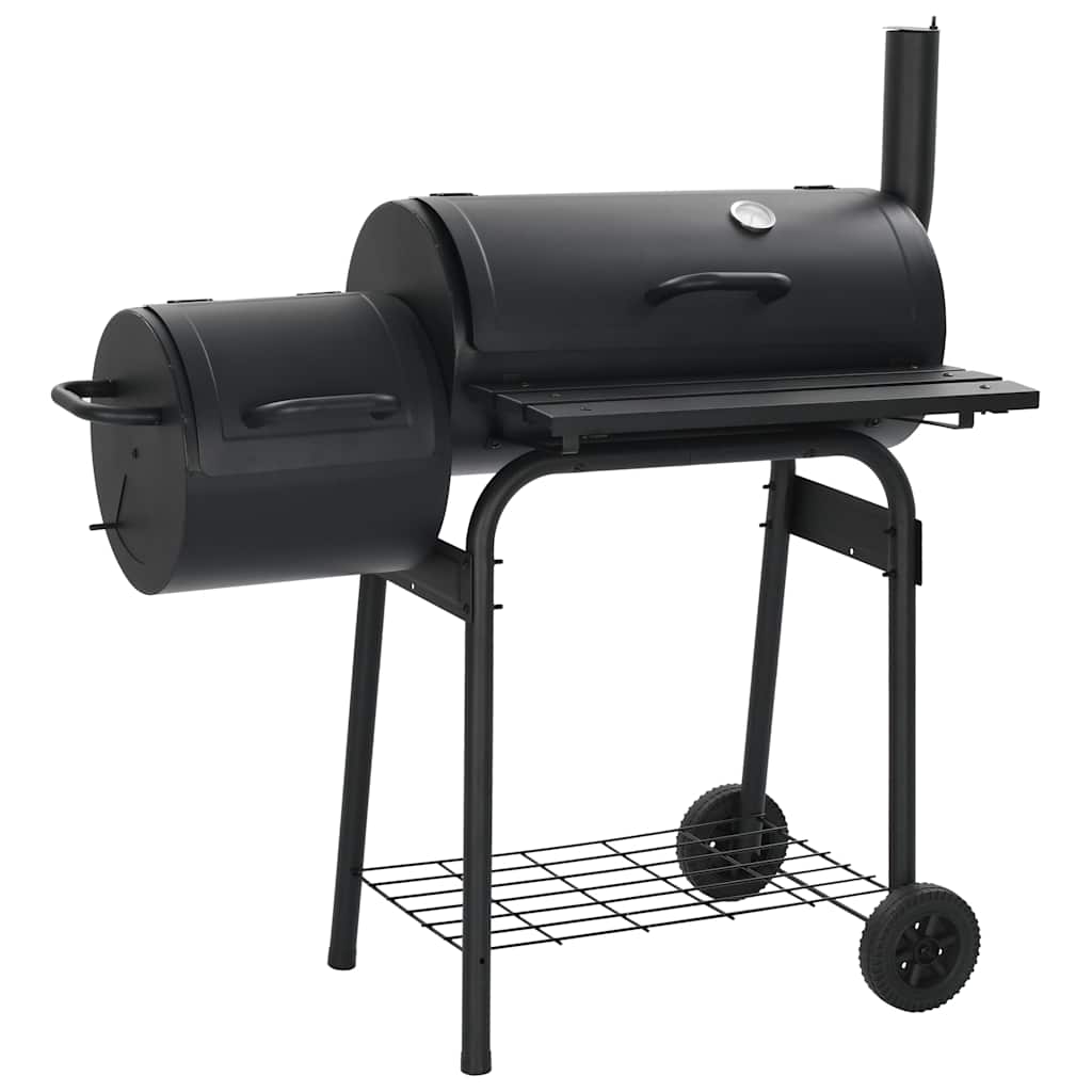 Rookbarbecue Houtskool Bruin En Wit
