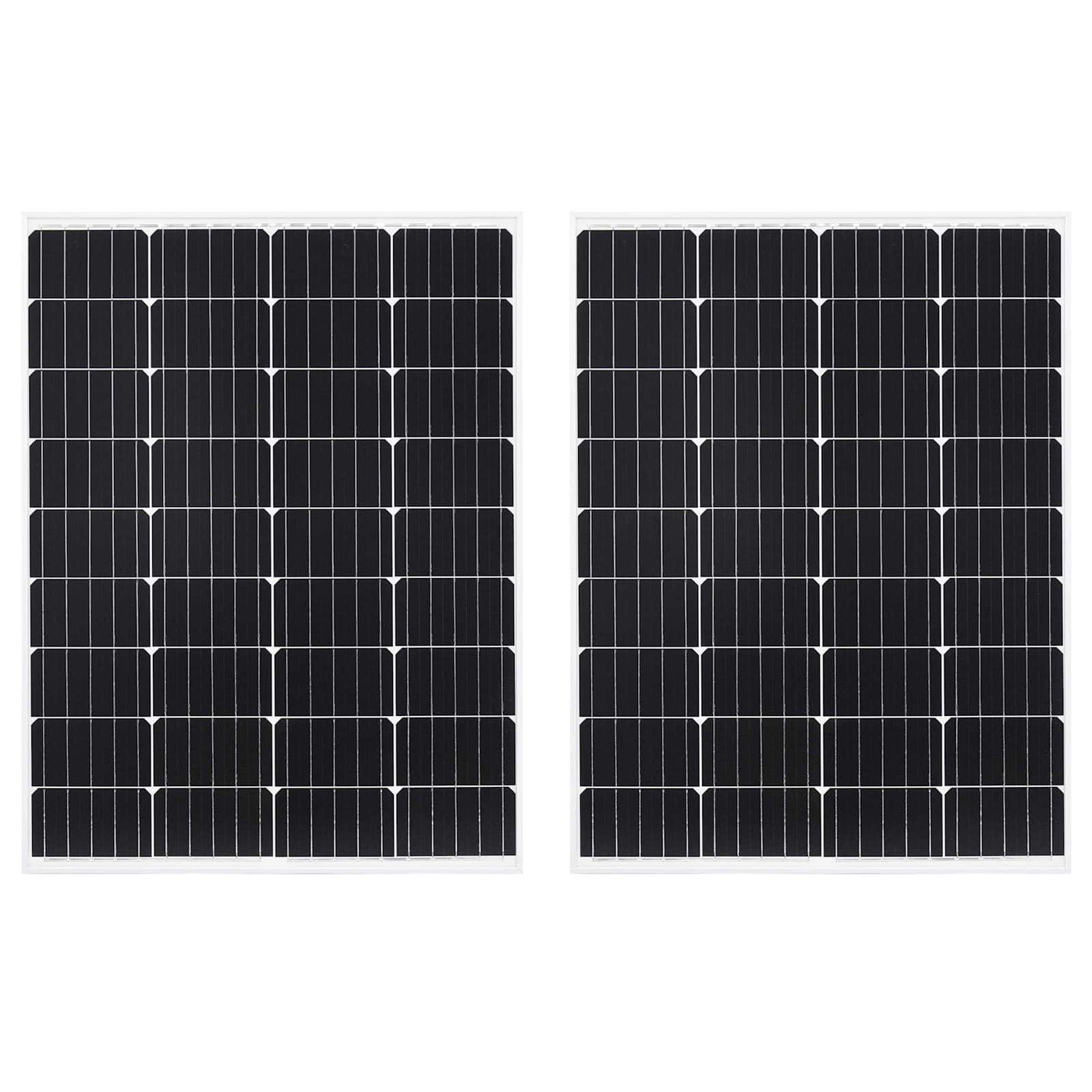 vidaXL Panneaux Solaires Aluminium