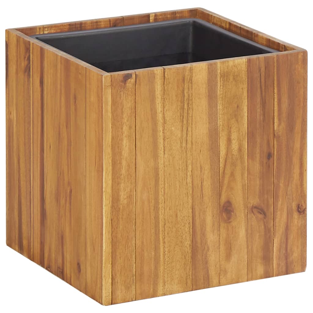 Plantenbak Verhoogd 33,5X33,5X33,5 Cm Massief Acaciahout