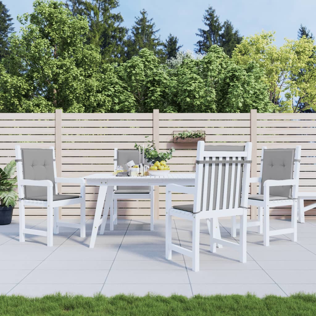 Tuinstoelkussen Lage Rug Oxford Stof Antraciet