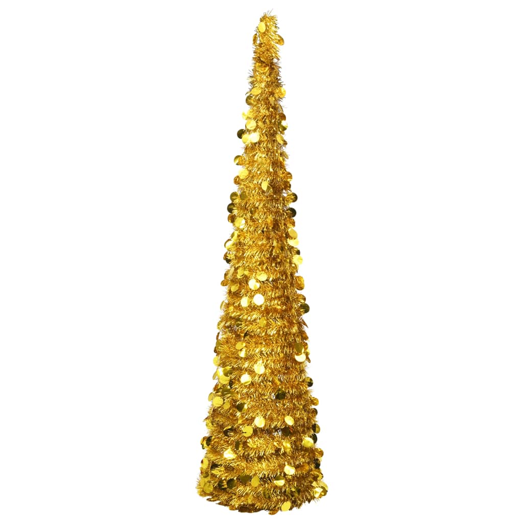 Kunstkerstboom Pop-Up 180 Cm Pet Kleurig Goud