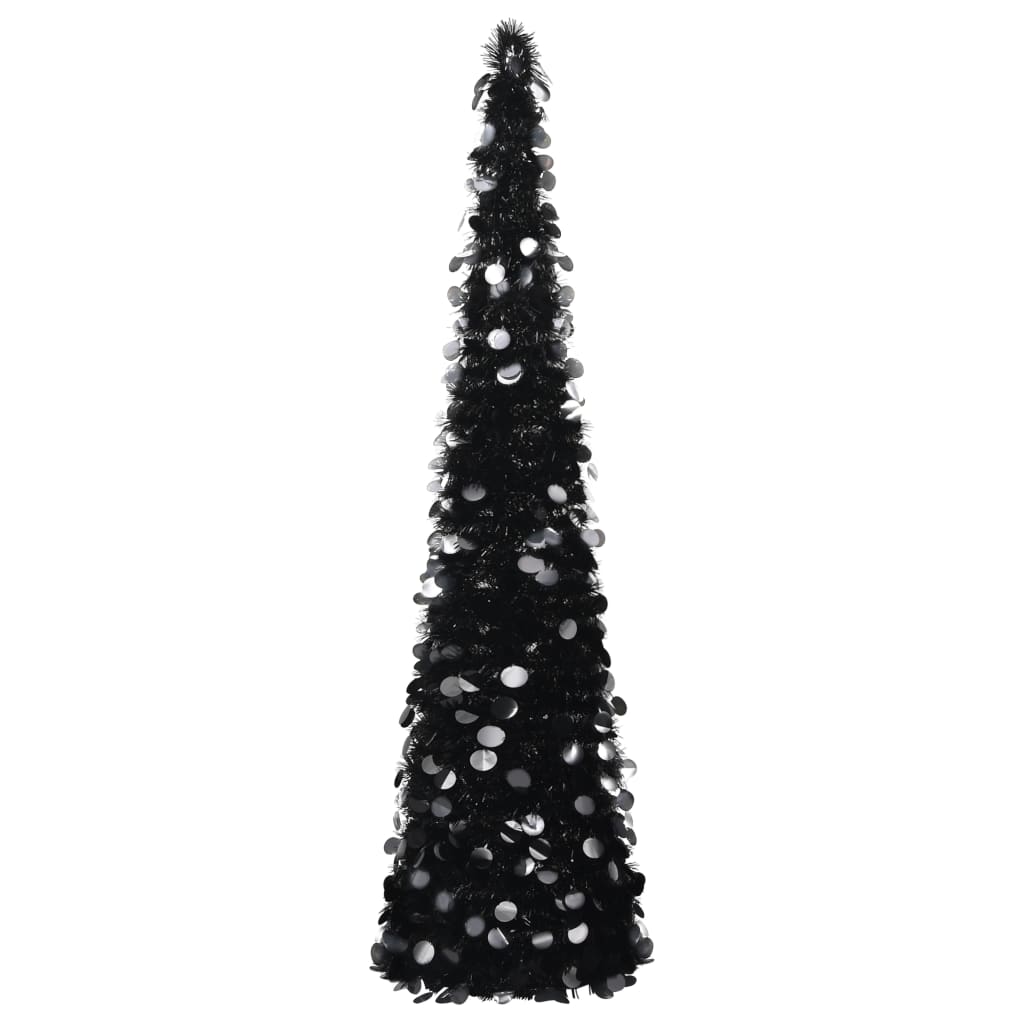Kunstkerstboom Pop-Up 180 Cm Pet Zwart