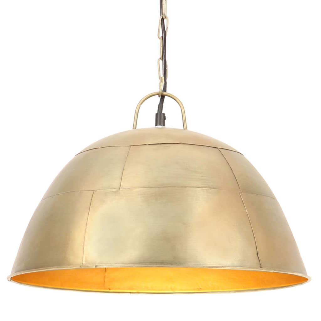 Hanglamp Industrieel Vintage Rond 25 W E27 41 Cm Messingkleurig Koper