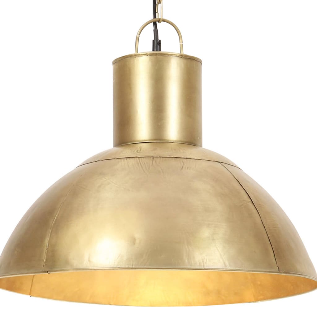 Hanglamp Rond 25 W E27 48 Cm Messingkleurig Zilver