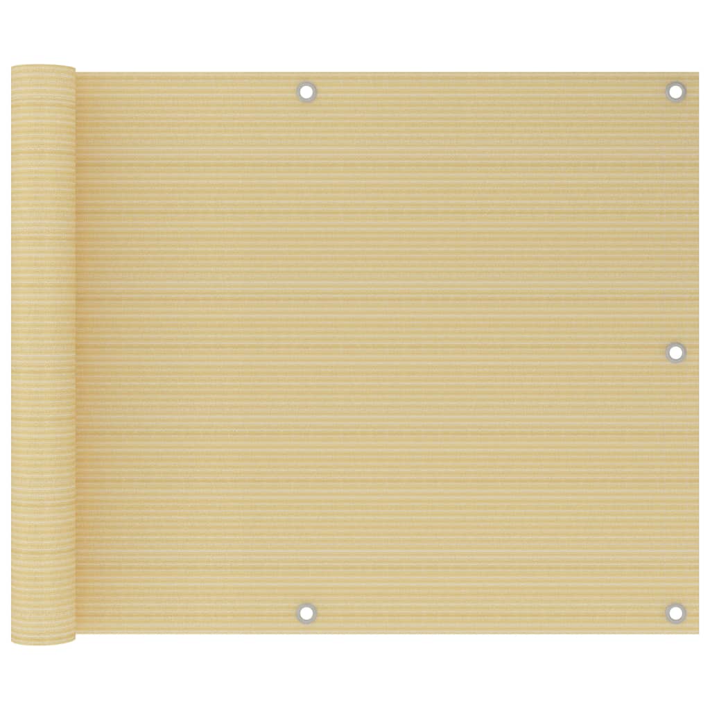 Balkonscherm Hdpe Beige