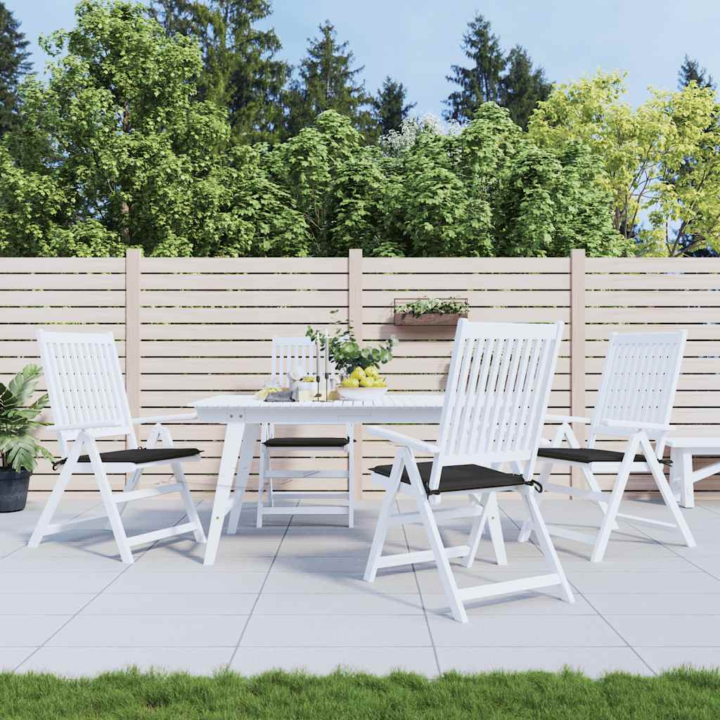 Tuinstoelkussens Oxford Stof Zwart