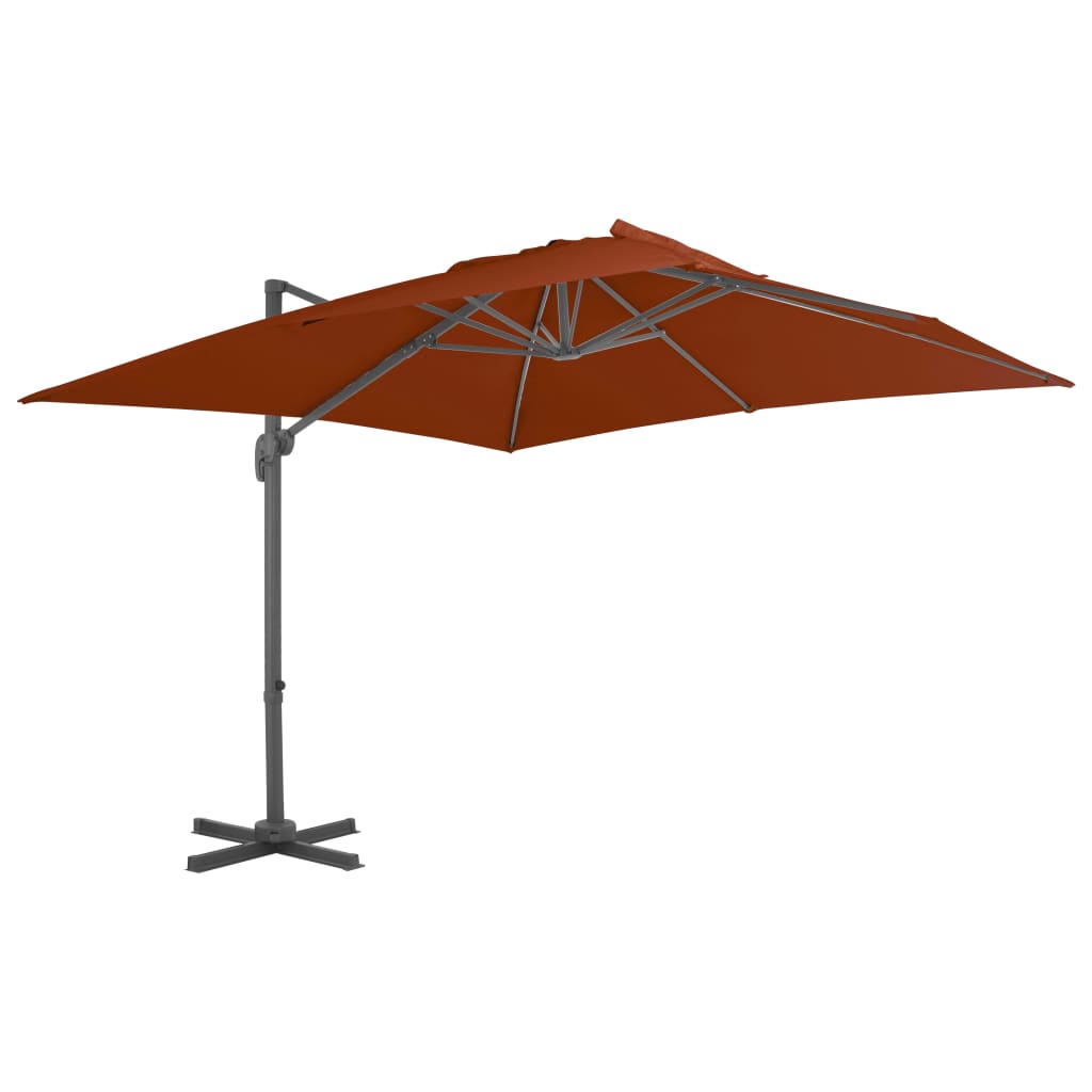 Zweefparasol Met Aluminium Paal Kleurig
