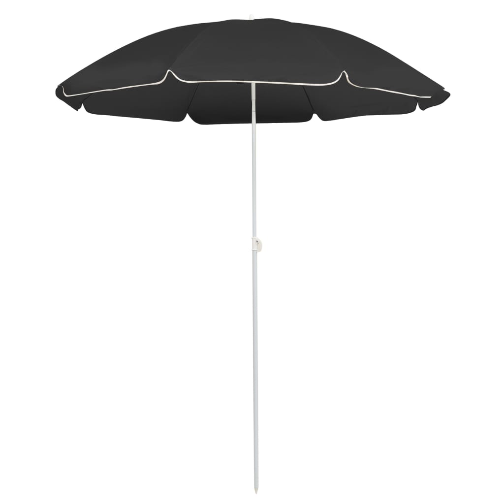 Parasol Met Stalen Paal Kleurig