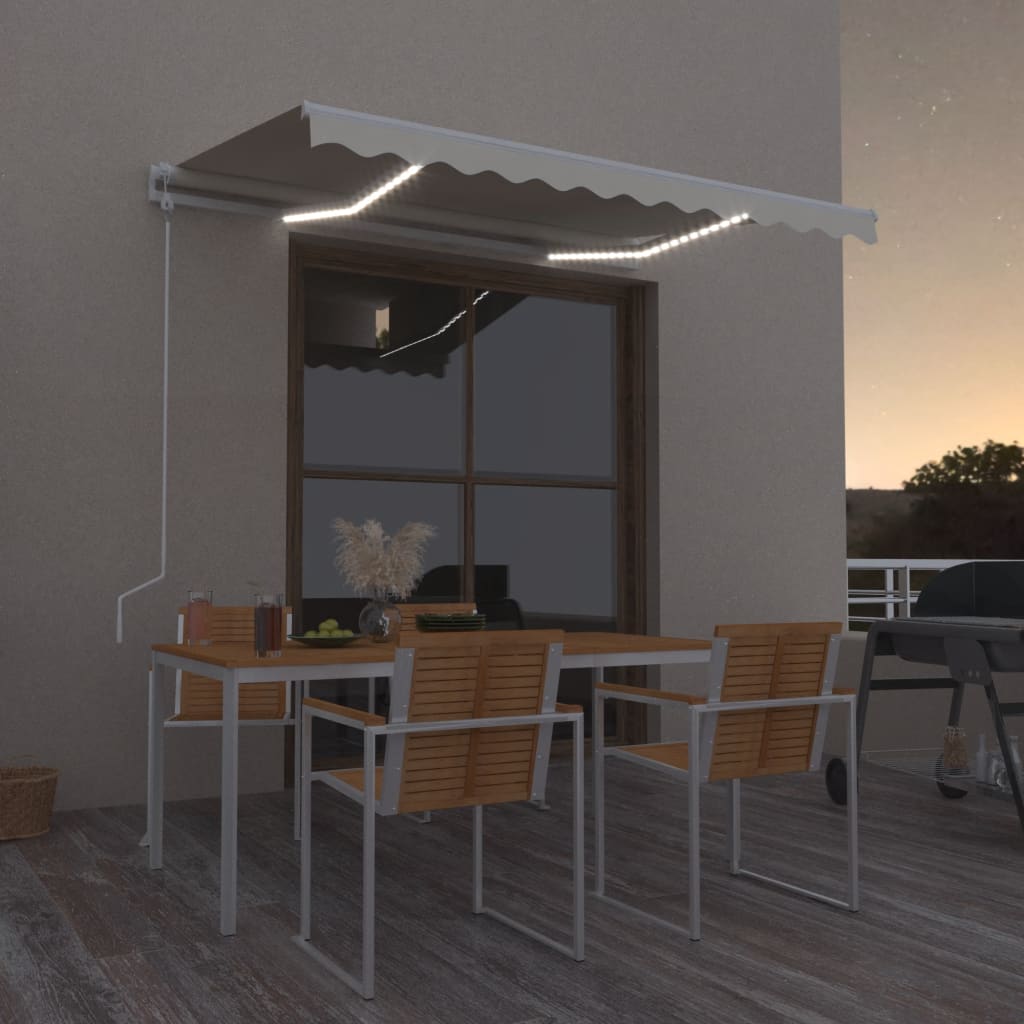 Luifel Automatisch Met Led En Windsensor Kleur