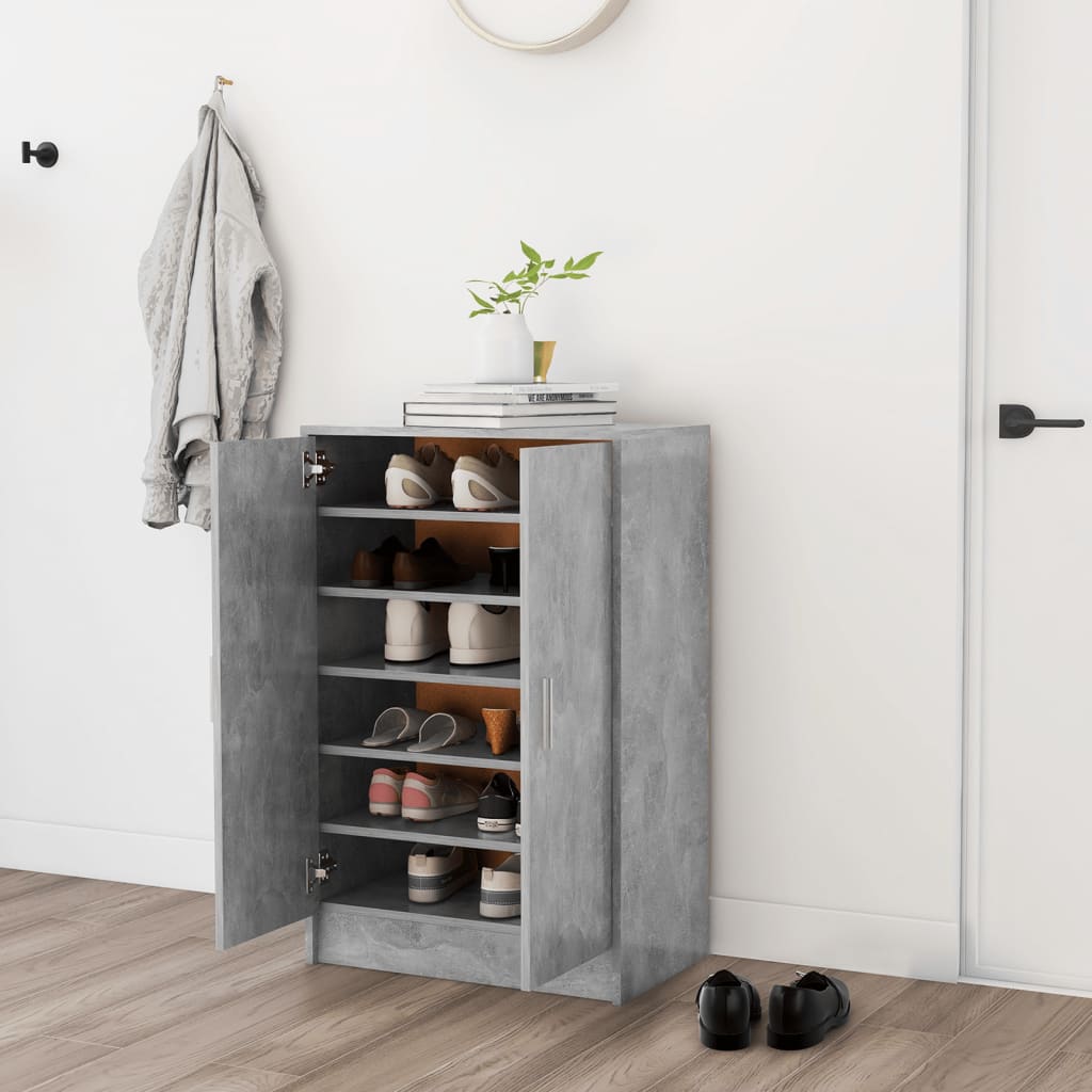 Schoenenkast Bewerkt Hout