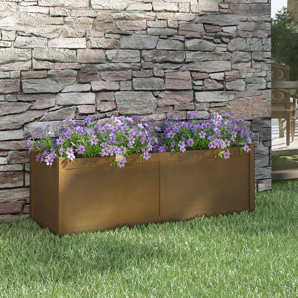 Plantenbak 100X50X50 Cm Massief Grenenhout