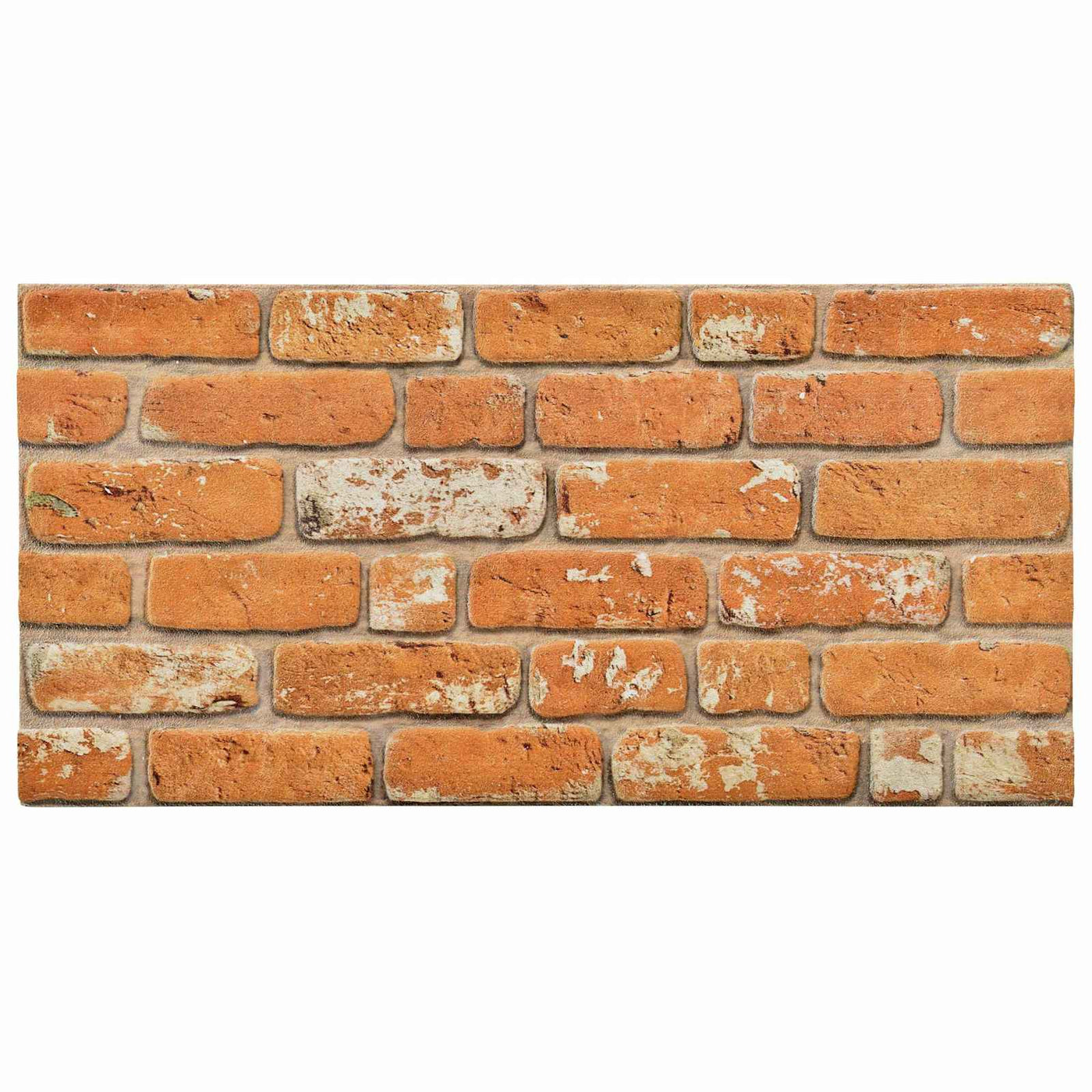 vidaXL Panneaux muraux 10 pcs Brique 100 x 50 cm Mousse EPS