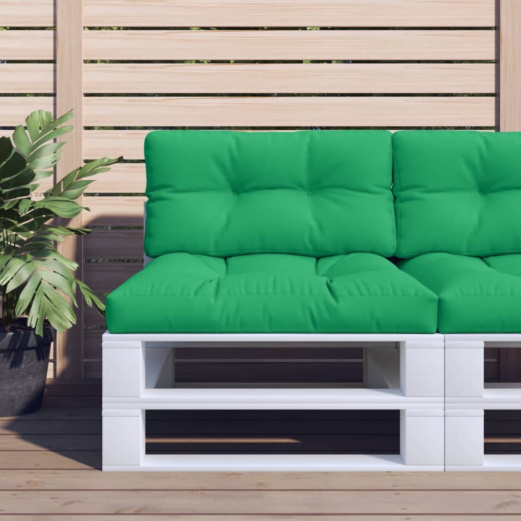 Palletkussens 2 St Stof Groen