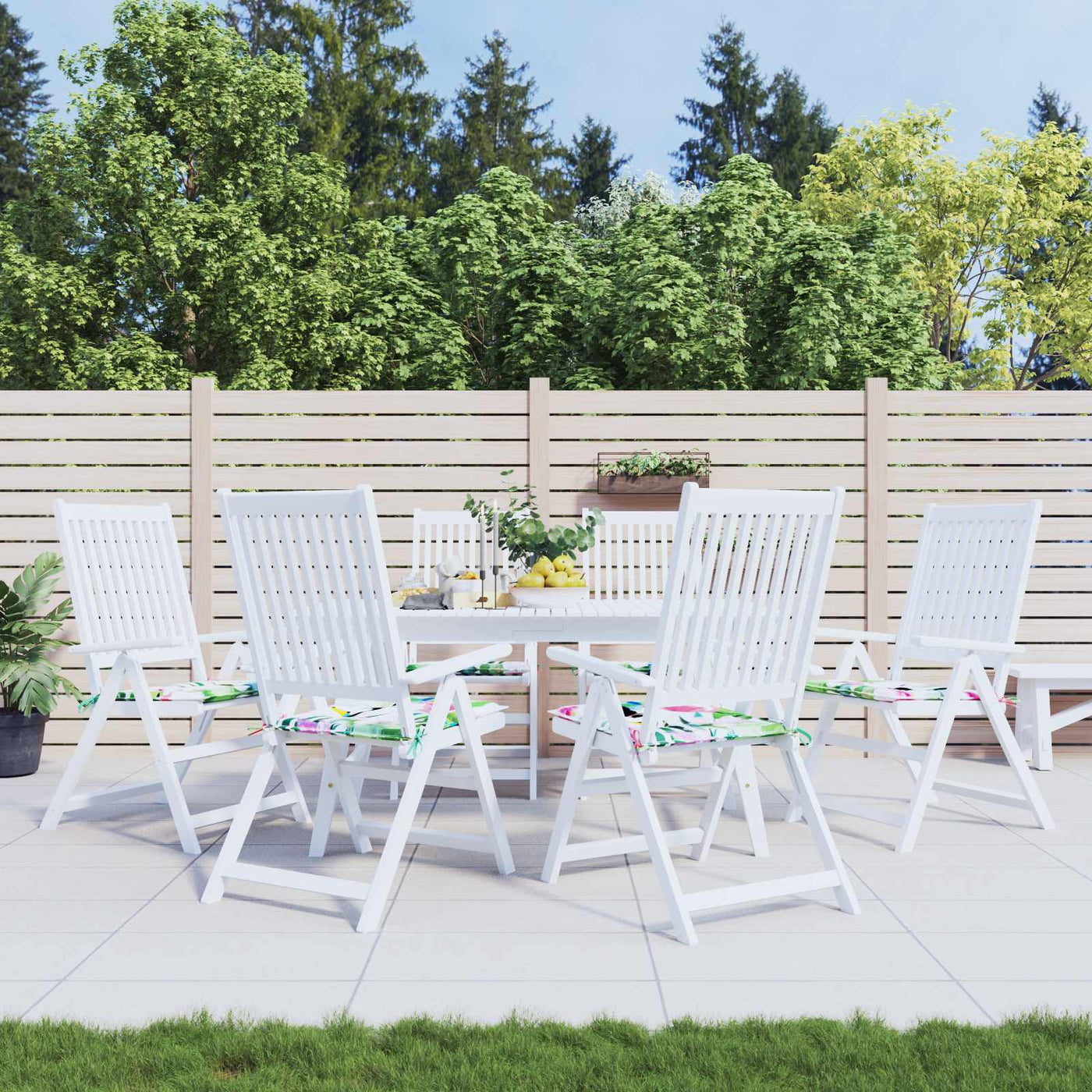 Stoelkussens 6 St Oxford Stof Multikleur